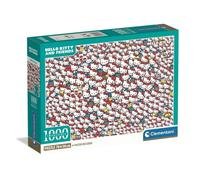 Puzzle Clementoni 37119 Compact Impossible Hello Kitty 1000 piezas multicolor