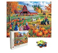 Puzzle cortijo Puzzle 1500 Piezas, Rompecabezas Adultos, Tractor Puzzles de Madera, Gigante Imposible Jigsaw para Toda La Familia 87xx57 cm, Actividad Creativa Adultos, Puzzles Estilo Clásico 8p-683