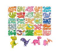 Puzzle creativo 3D - Plantilla de papel educativo, actividad de aprendizaje con placer práctico, mini construcción con resolución de problemas, kit de artesanía, diseño sin pegamento para implicar