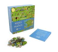 Puzzle Cru Wines Of France 1000 Piece Colourful Jigsaw Puzzle - A Beautiful Gift