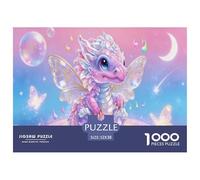 Puzzle Crystal Baby Dragón De 1000 Piezas Interesante Rompecabezas Adultos De 1000 Piezas Juego Entretenimento 52x38cm/1000pcs