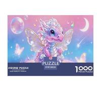Puzzle Crystal Baby Dragón De 1000 Piezas Interesante Rompecabezas Hombres Y Mujeres De 1000 Piezas Juego Hobby 38x26cm/1000pcs