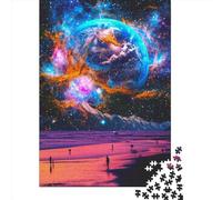 Puzzle cuadrado de 500 piezas "Un Nuevo Mundo", para adultos y niños, 500 piezas (52 x 38 cm)