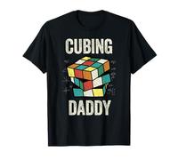 Puzzle Cube Dad Speed Cubing Camiseta
