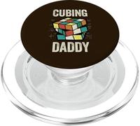Puzzle Cube Dad Speed Cubing PopSockets PopGrip para MagSafe