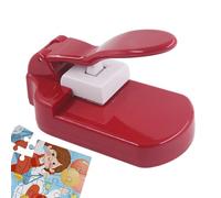 Puzzle Cutter Machine - 20,6 x 10,6 x 12,4 cm | DIY Jigsaw Puzzle Making Tool With 10 Papers | Picture Photo Cutter Arts And Crafts Machine For Creating Custom Jigsaw Puzzy Photo