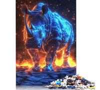 Puzzle da 1000 pezzi Molten Charge - The Cyber Rhino Rises per adulti, Regali di Natale, giocattoli educativi per l'apprendimento, 38x26 cm/1000 pezzi