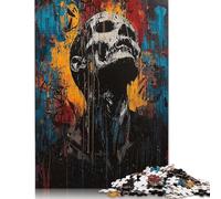 Puzzle da 500 pezzi Agonia e Risveglio, Opera d'arte espressionista contemporanea, per adulti, Regali di Natale, giochi educativi per la casa, giocattoli FAI da te (52x38 cm)
