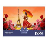 Puzzle Dama Elegante De 1000 Piezas Interesante Rompecabezas Adultos De 1000 Piezas Pintura Entretenimento 52x38cm/1000pcs