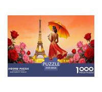 Puzzle Dama Elegante De 1000 Piezas Interesante Rompecabezas Hombres Y Mujeres De 1000 Piezas Obra De Arte Hobby 38x26cm/1000pcs