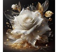 Puzzle de 100 Piezas,Hermosa Rosa Puzzle para Adultos,Un Desafiante Acertijo,Juegos de Rompecabezas para Toda la Familia,Rompecabezas Adultos DIY Arte