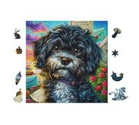 Puzzle De 100 Piezas para Adultos Cabaña de Viejo Pastor inglés 28x28cm Puzzle Hobby Relajante Ideal para Tiempo Libre Diario Reduce El Estrés Mejora El Estado De Ánimo