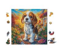Puzzle De 100 Piezas para Adultos Cachorro BÁguila 28x28cm Alto Nivel De Dificultad para Jugadores Avanzados Ideal para Entrenamiento De Habilidades Desafíate
