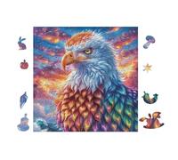 Puzzle De 100 Piezas para Adultos Montaña del Águila 28x28cm Nivel Principiante para Nuevos Jugadores Montaje Fácil Experiencia Fluida Apto para Todas Las Edades