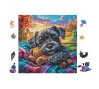 Puzzle De 100 Piezas para Adultos Teddy Osos in Cozy Blanket 28x28cm Actividad De Noche De Fiesta Navidad Año Nuevo Reuniones Familia Amigos Tiempo