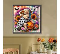 Puzzle de 100 Piezas para Adultos y Niños, Calabaza de Vaca 100 Piezas Rompecabezas Adultos, DIY Entretenimiento Creativo, Divertido, Juego de Habilidad para Toda La Familia