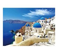 Puzzle de 1000 Piezas - Aegean Sea - Adultos, Adolescentes, niños, Rompecabezas Grande, Juguetes, Regalo, Educativo, Intelectual, descompresión, Divertido Juego Familiar