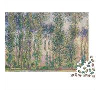 Puzzle de 1000 Piezas Arte del Bosque Paper para Adultos Decoración de Pared Educativo Paisaje Forestal Paper Puzzle Actividad grupal 38x26cm/1000pcs