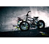 Puzzle De 1000 Piezas, Bicicleta para Niños, Graffiti Callejero Classic Rompecabezas De Juguete 75X50Cm