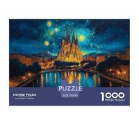 Puzzle De 1000 Piezas CatedralPara Adultos Rompecabezas DIY Great Architecture De Rompecabezas Y Juego Familiar para Adultos Y Niños 70x50cm/1000pcs