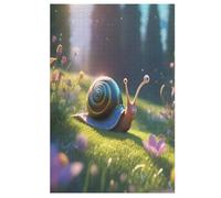 Puzzle de 1000 piezas de caracol dulce, artesanía de madera, rompecabezas moderno de alta calidad, DIY, para adultos y niños a partir de 12 años, 78 x 53 cm