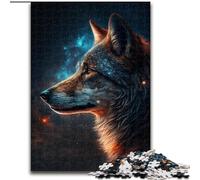Puzzle de 1000 Piezas de Madera de Lobo Espacial, Rompecabezas de Alta dificultad para Adolescentes, 50x75cm, un Regalo Ideal para Navidad o cumpleaños
