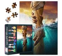 Puzzle de 1000 piezas, diseño de mano de Jesucristo, regalo religioso, espiritualidad cristiana, redención, estudio bíblico, puzle premium para adultos, puzle XXL, rompecabezas de papel de alta