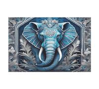 Puzzle de 1000 piezas, elefante hormiga, rompecabezas para adultos y niños, rompecabezas de madera para adultos, regalos 75 x 50 cm