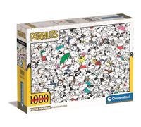 Puzzle de 1000 piezas Impossible Peanuts de Clementoni Puzzle clásico y de alta
