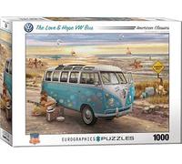 Puzzle De 1000 Piezas Love & Hope VW Bus 680mm X 490mm (PZ) Multicolor