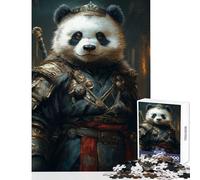 Puzzle de 1000 Piezas para Adolescentes diseño de Panda Monarca de la Naturaleza Ideal para Decorar el hogar Regalos y Juegos Juego difícil y desafiante (tamaño 38x26cm)