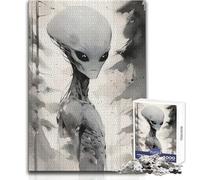 Puzzle de 1000 Piezas para Adolescentes El Visitante, Ideal para Momentos de Relax, Juguete de Corte Fino y preciso, tamaño 38x52cm