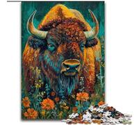 Puzzle de 1000 Piezas para Adolescentes Poppy Bison Family Fun, Toda la Familia a Partir de 14 años (tamaño 50x75cm)