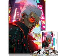 Puzzle de 1000 Piezas para Adolescentes Visiones del Futuro Oscuro 1000 Piezas con póster y Hoja de Trivia a Juego para Mayores de 14 años 26x38cm