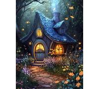 Puzzle De 1000 Piezas para Adultos, Acogedora casa de Hadas Rompecabezas Adultos 1000 Piezas, Puzzles Clásicos, Entretenimiento Creativo Diversión, Regalo para la Relajación