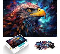 Puzzle de 1000 piezas para adultos, águila, juguetes antiestrés, actividades divertidas para el hogar, regalo de cumpleaños, regalos de viaje, 50 x 75 cm, para los 14 años
