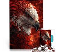 Puzzle de 1000 Piezas para Adultos Águila, mi Divertida Amiga Entrena tu Cerebro y Tus Manos Interacción Entre Padres e Hijos 50x70cm