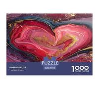 Puzzle De 1000 Piezas para Adultos - Amor artístico, Un Desafiante Acertijo, Símbolo del corazón, Rompecabezas De Decoración Familiar, para Toda La Familia 70x50cm/1000pcs