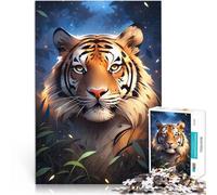 Puzzle de 1000 piezas para adultos Anime Dream Tiger Juegos educativos Decoración del hogar Puzzle Regalo de cumpleaños Adecuado para y adolescentes a partir de 14 años, 26 x 38 cm