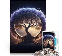 Puzzle de 1000 Piezas para Adultos árbol cósmico de la Vida Entrena tu Cerebro y Tus Manos Regalos para Amigos y Familiares 75x50cm