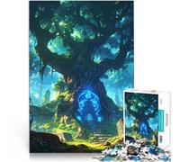 Puzzle de 1000 Piezas para Adultos Árbol de los Secretos Juegos educativos Juguetes de Bricolaje Toda la Familia. 38x26cm