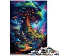Puzzle de 1000 piezas para adultos, árbol del mundo, juguete sofisticado de 26 x 38 cm, colección de artistas para niños a partir de 14 años