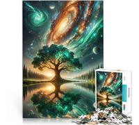 Puzzle de 1000 Piezas para Adultos Arboleda del Infinito Cósmico Juguete Educativo de Aprendizaje Regalos de cumpleaños 38x26cm