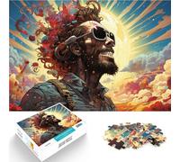 Puzzle de 1000 piezas para adultos Art Man Puzzle Ayuda al cerebro a entrenar juguetes adictivos y promover la paciencia 26 x 38 cm