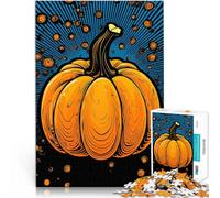 Puzzle de 1000 Piezas para Adultos Arte de Calabaza Juguetes adictivos Que desafían la Inteligencia Cerebral Mejorar la Memoria 38x26cm