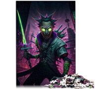 Puzzle de 1000 piezas para adultos asesino malvado para divertirse en familia, 26 x 38 cm, juego familiar alivio del estrés, desafío difícil para los 14 años y más