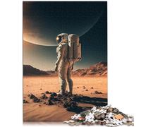 Puzzle de 1000 piezas para adultos astronauta en un nuevo planeta rompecabezas para juegos educativos juguete desafiante 50 x 70 cm. Entrena tu cerebro y tus manos