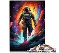 Puzzle de 1000 piezas para adultos astronautas misterioso universo sofisticado juguete de juego 50 x 70 cm gran regalo para toda la familia