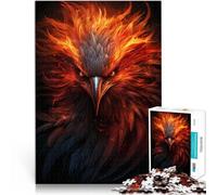 Puzzle de 1000 Piezas para Adultos Ave Fénix Mística Juguetes adictivos Que desafían la Inteligencia Cerebral Regalo Divertido 52x38cm