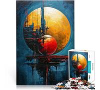 Puzzle de 1000 Piezas para Adultos Base Estelar Eclipse Desafío difícil para aliviar el estrés Colección de Artistas, Bellas Artes 75x50cm